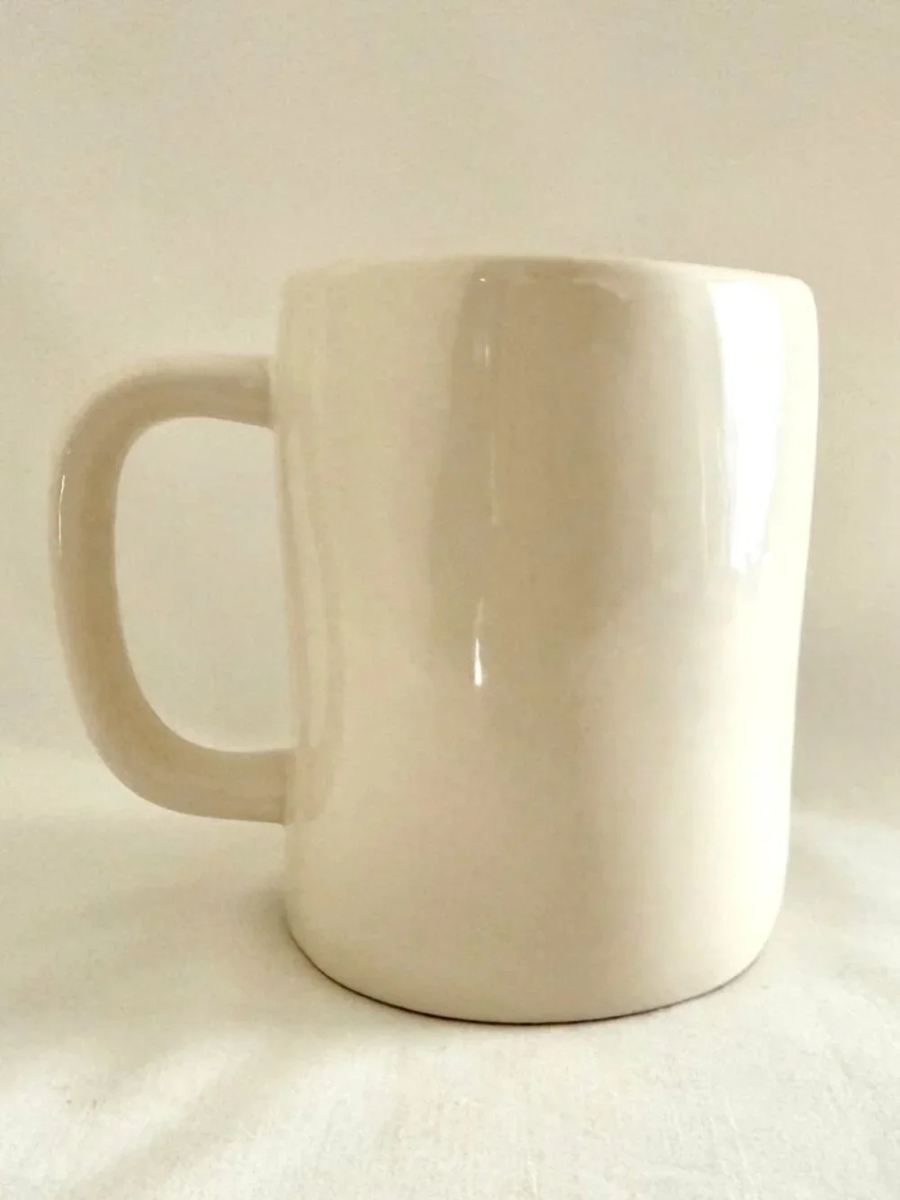 Rae Dunn Be Still Mug White Artisan Collection Farmhouse 16 oz Coffee Cup - Picture 2 of 12